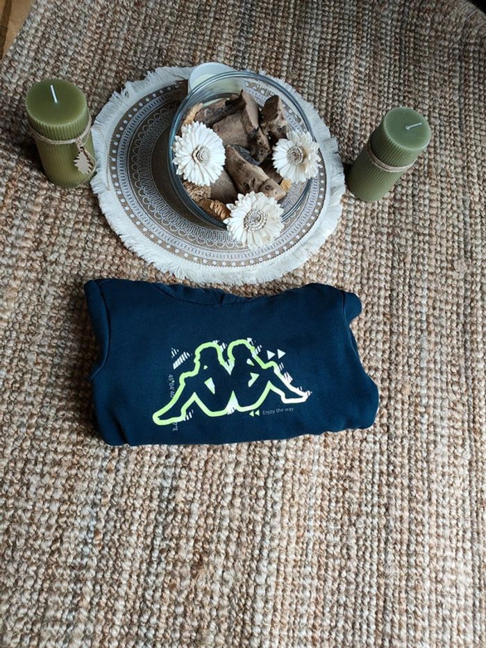 Sweat à capuche 6 ans KAPPA neuf - photo numéro 4