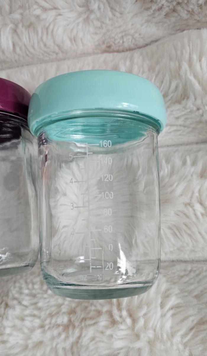 Lot de 4 grands pots en verre Babybols babymoov - photo numéro 6