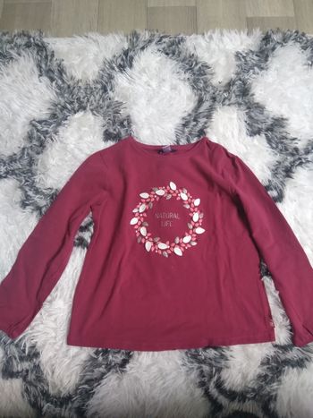 Pull rose fuchsia okaidi