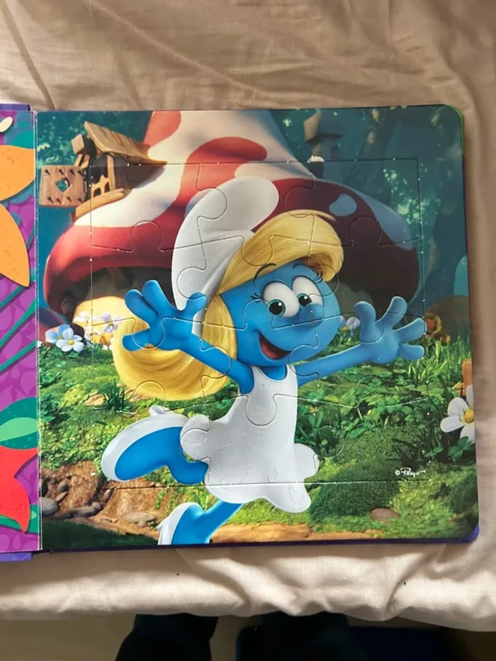 Livre puzzle schtroumpfs - photo numéro 7