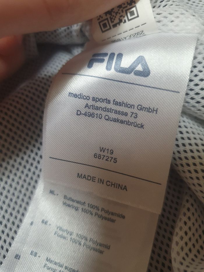 Coupe vent Fila - photo numéro 9