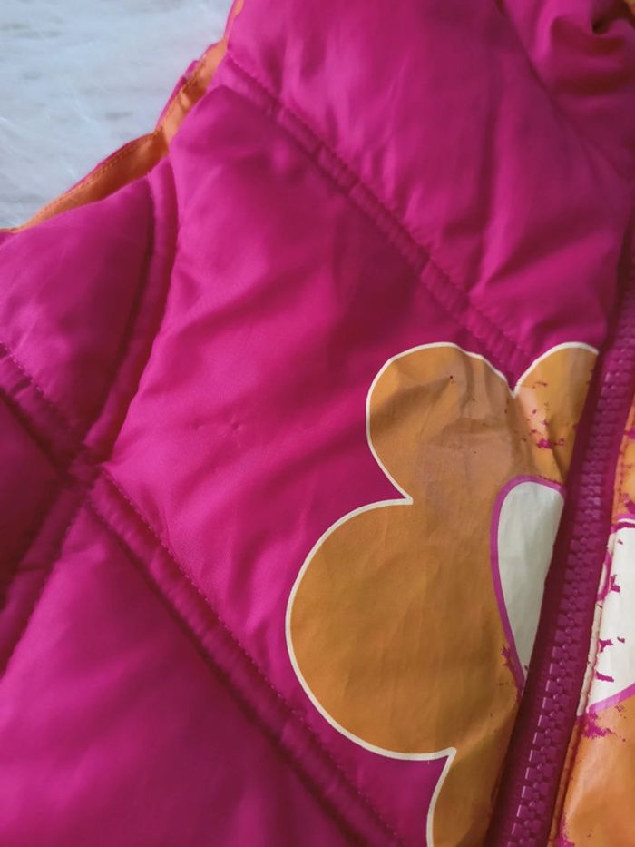 Doudoune sans manches rose 3 ans- 94cm N*0550 - photo numéro 3