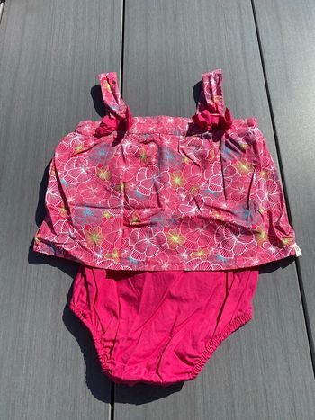 Barboteuse été fille 24 mois Sergent Major