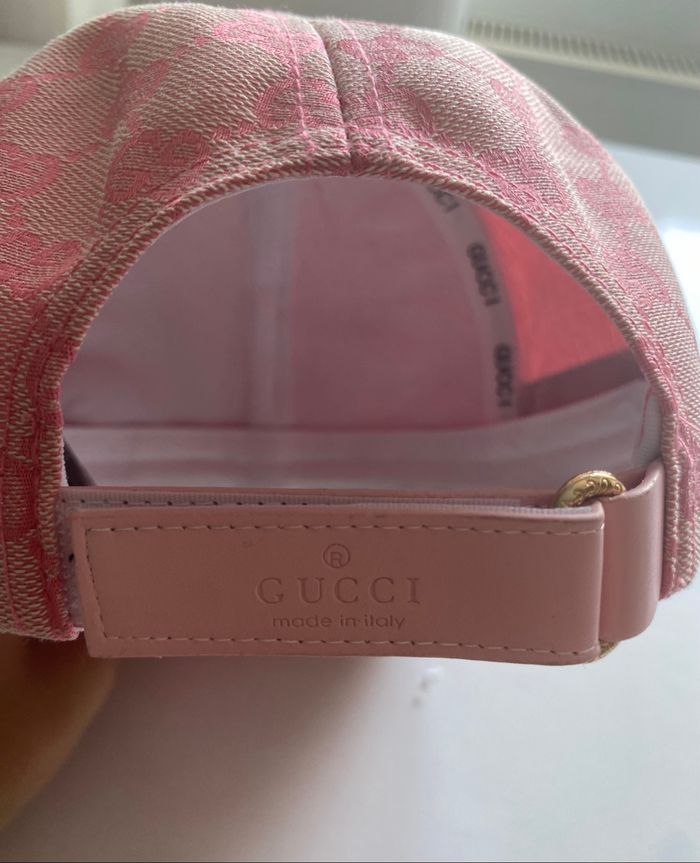 Casquette Gucci Rose - photo numéro 5