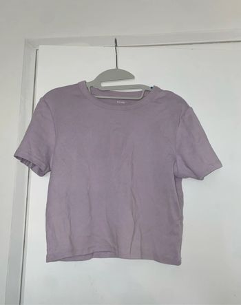Tee shirt crop top