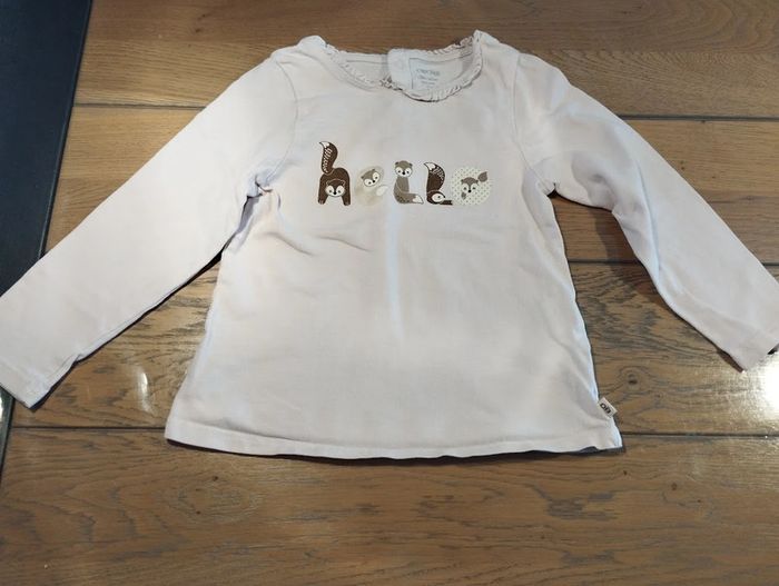 Lot n° 525 T-shirt manches longues Obaïbi 24 mois - photo numéro 2