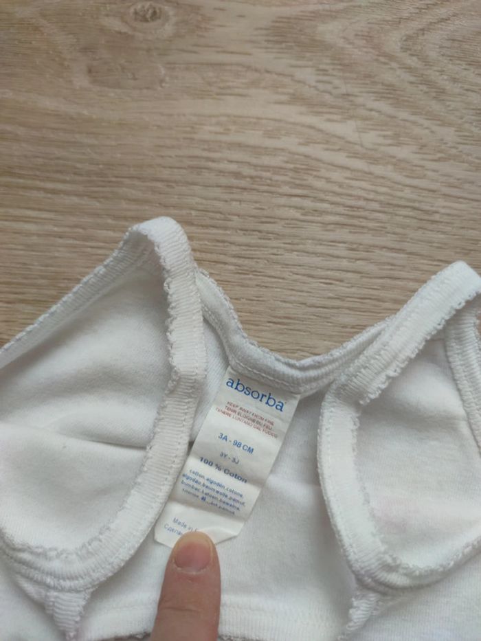 Maillots de corps fille 3 ans - photo numéro 3