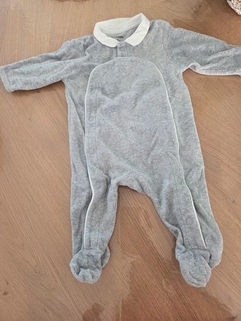 Pyjama velours Kiabi