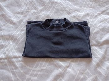 Col roulé noir Kitchoun taille 12 mois