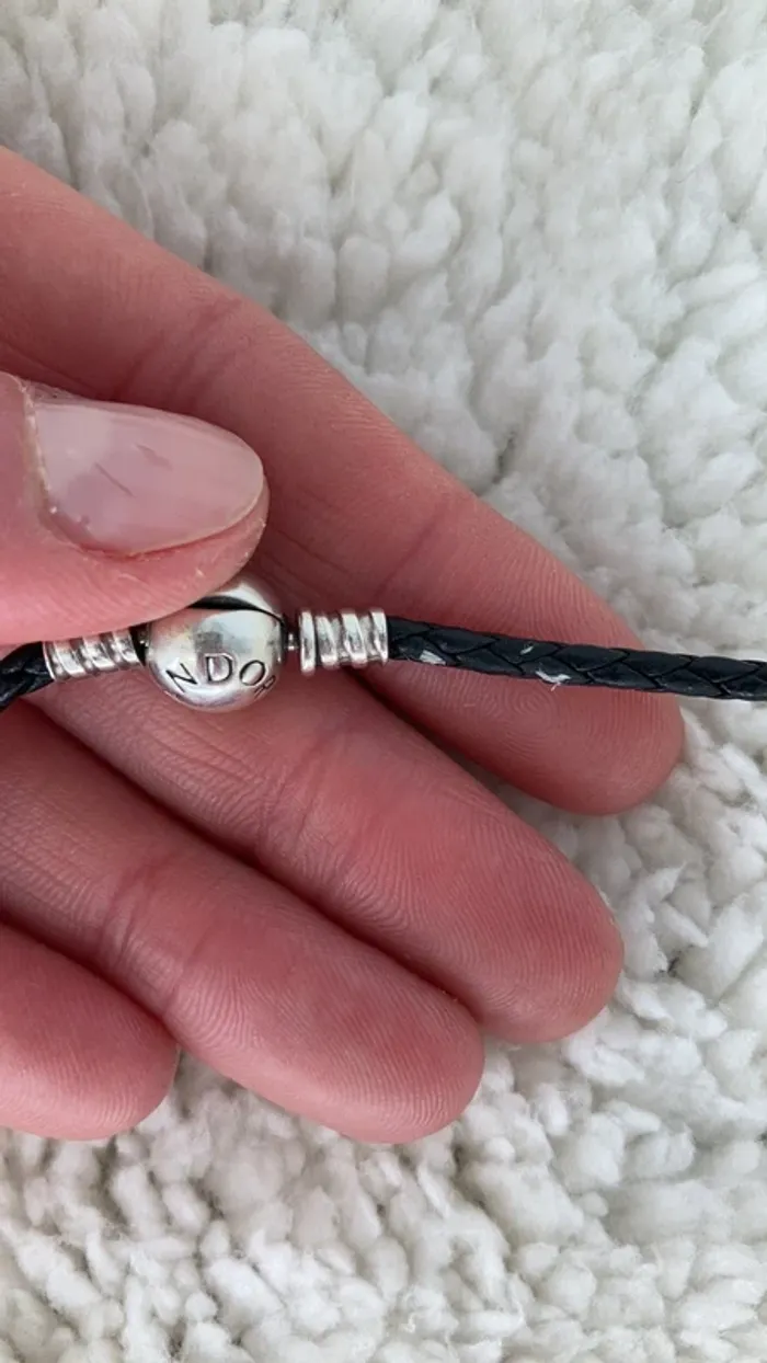 Bracelet Pandora cuir - photo numéro 7