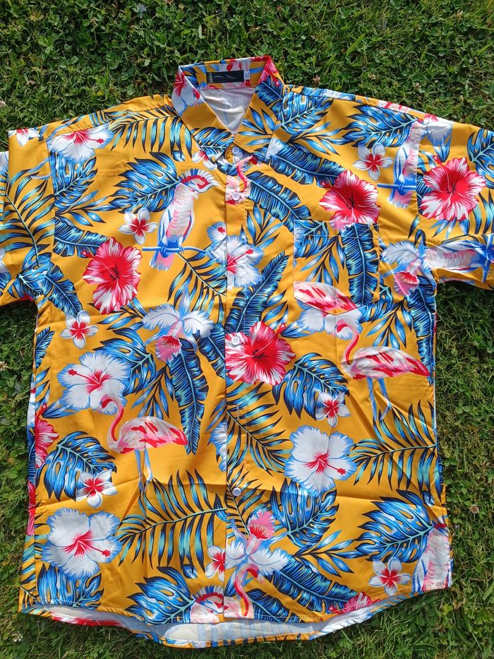 Chemise floral plage ville L - photo numéro 2
