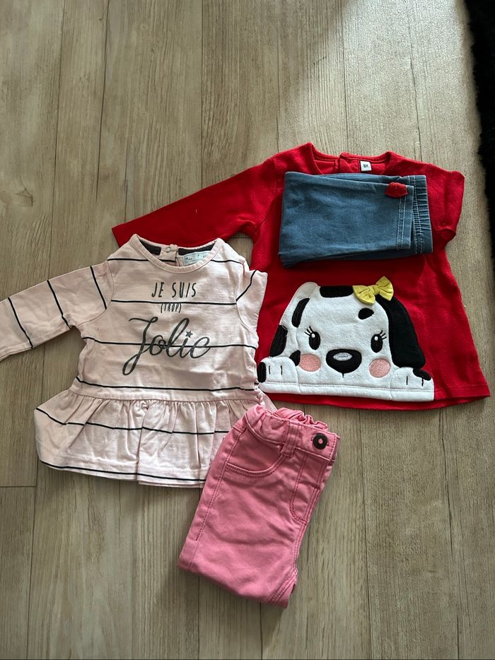 Lots de tenue bébé fille - photo numéro 5