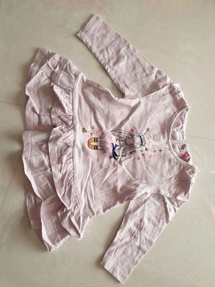 Tee-shirt rose