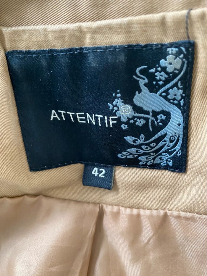 Veste camel cloutée taille 42 - photo numéro 5