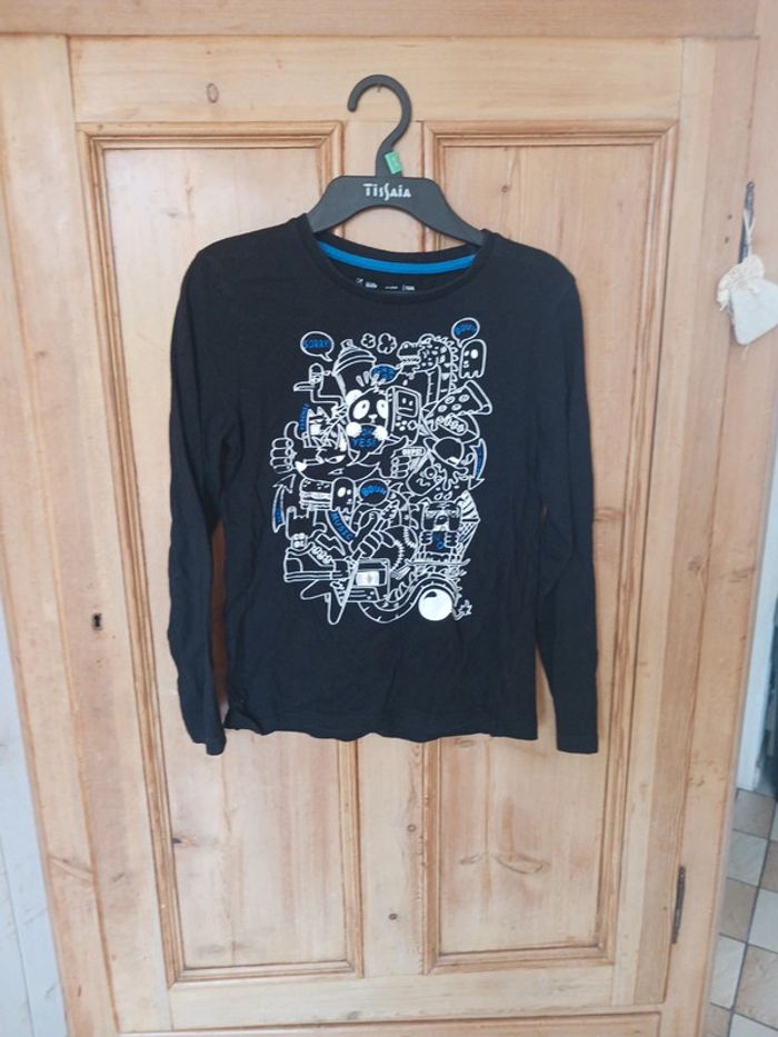 T-shirt ml garçon 10 ans Gemo