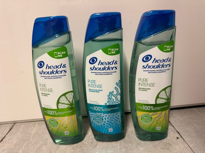 Lot de 3 shampooing Head & Shoulders