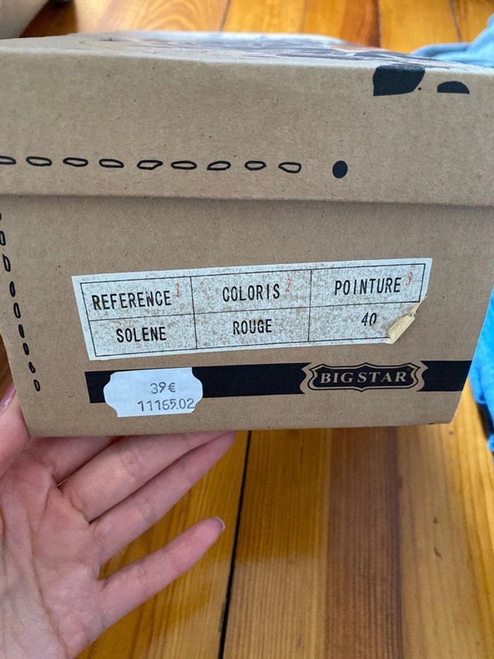 Baskets en toile rose - photo numéro 4