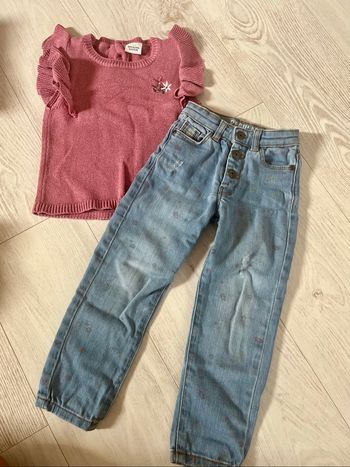 Ensemble jeans et pull