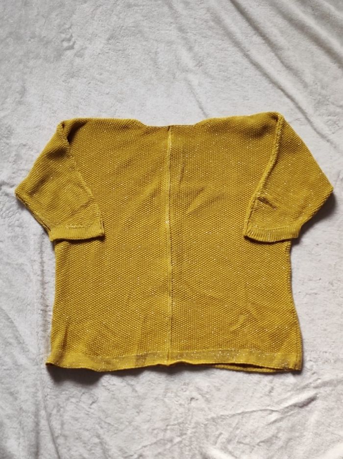 Cardigan jaune taille unique - photo numéro 5