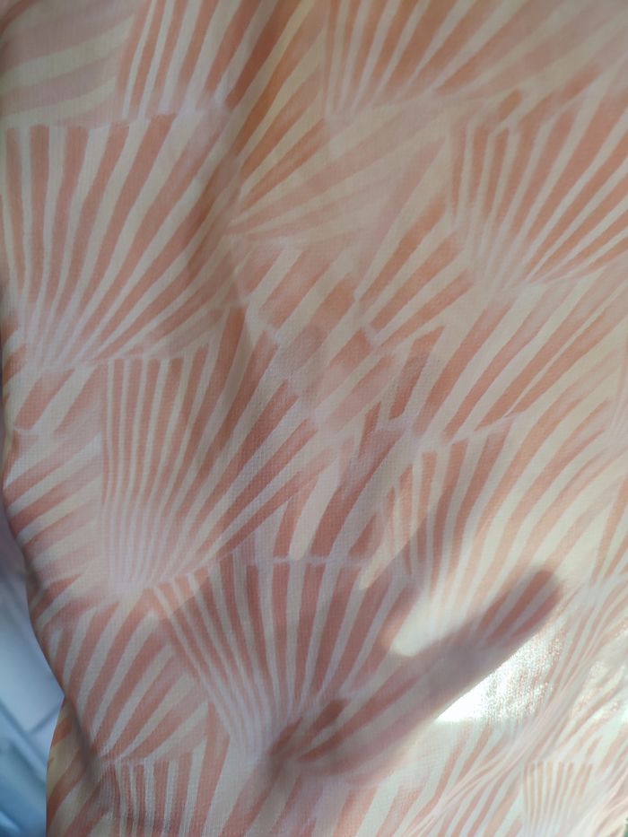 Chemise fluide corail pastel coupe loose - photo numéro 5