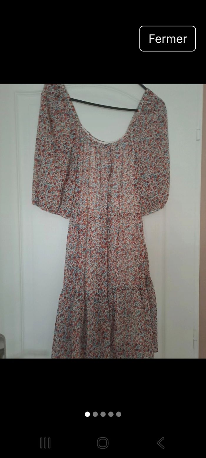 Robe fleurie