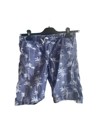 Short garçon 12 ans – Kiabi 🌴 Bleu tropical, parfait pour l’été !
