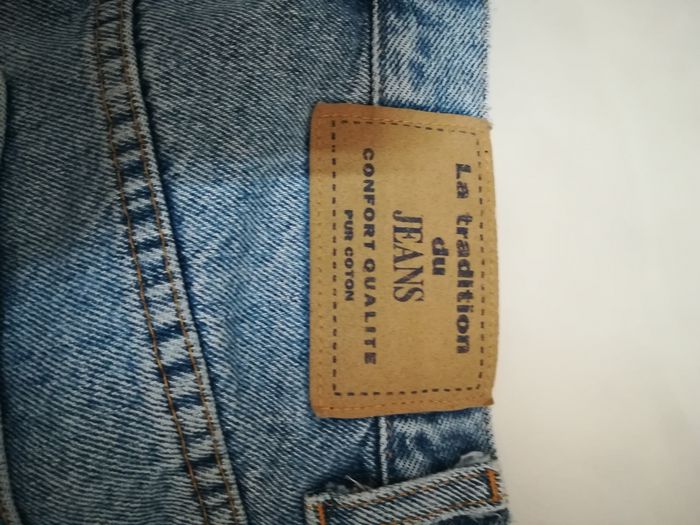 Jean bleu clair taille haute, taille 40, marque Tex, très bon état Jean bleu clair taille haute, taille 40, marque Tex, très bon état - photo numéro 5
