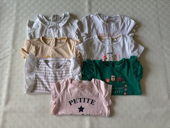 Lots tee-shirts bébé fille