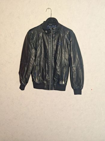 Blouson noir creeks 12 ans