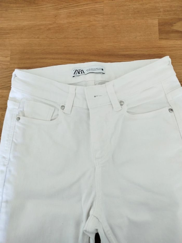 #pantalon#blanc#zara - photo numéro 3