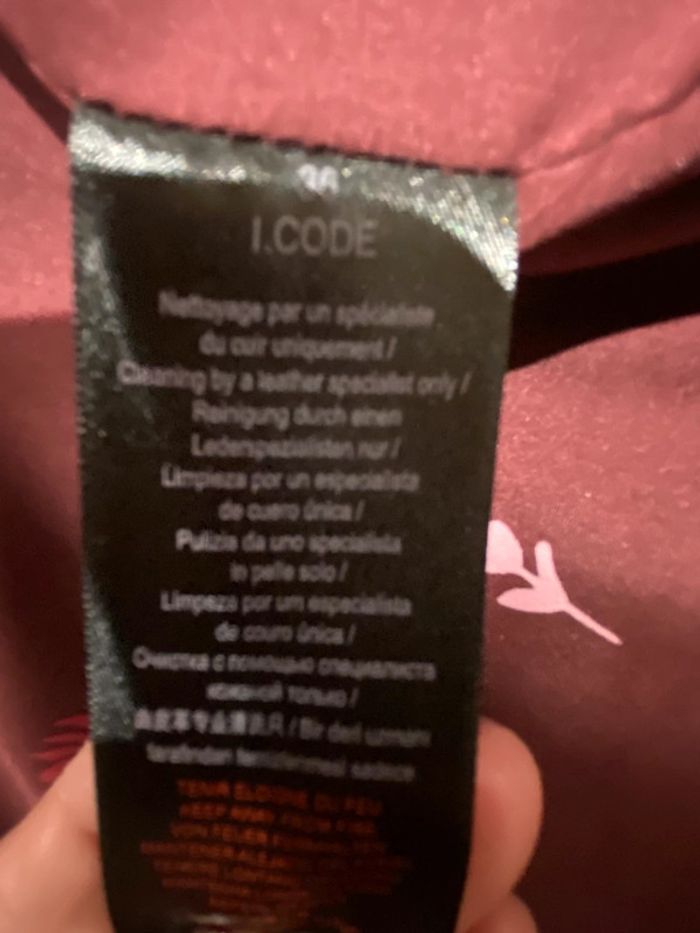 Veste cuir I.code - photo numéro 5
