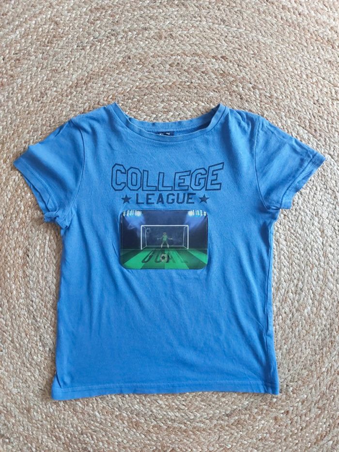 Lot de 2 t-shirts manches courtes 8 ans - photo numéro 2