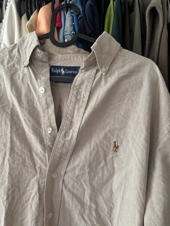 Chemise beige Ralph Lauren - photo numéro 2
