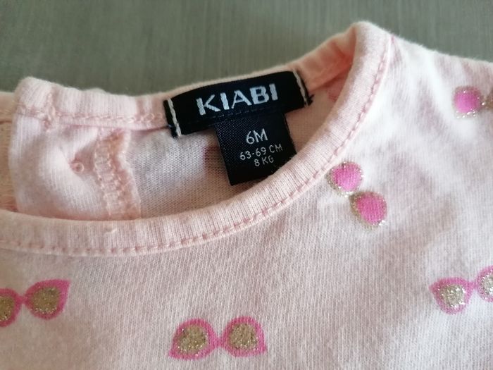 Robe d'été sans manches imprimée avec lien 6 mois - photo numéro 5