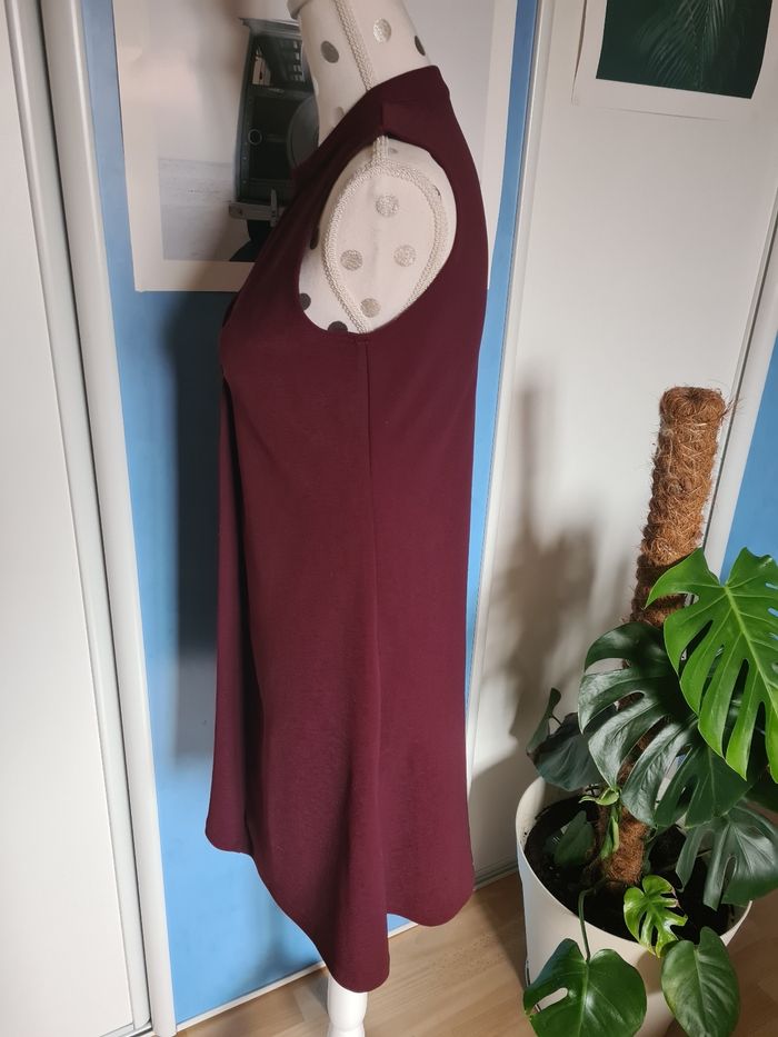 Robe chic bordeaux / Taille 36 - photo numéro 2