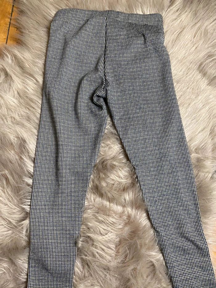 Jegging carreaux noir blanc - photo numéro 2