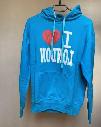 Pull bleu « London »