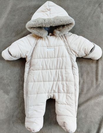 Combinaison pilote Jacadi garçon fille chaude hiver - Taille 6 mois