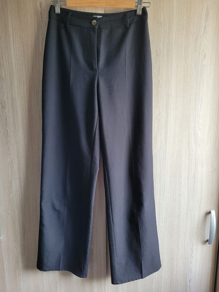 Pantalon city droit noir taille S Pimkie