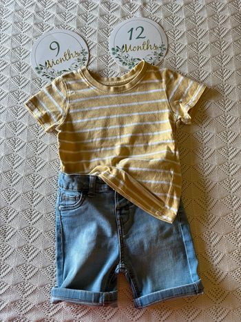 Lot ensemble été 9-12 mois