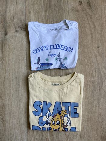 Lot de 2 t-shirts vertbaudet