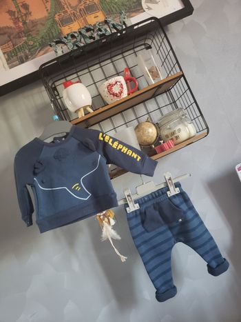 Ensemble 🎀 Lily & Jack 0-3 mois 2€