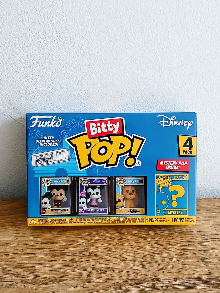 Pack 4 figurines Bitty POP! Disney Mickey