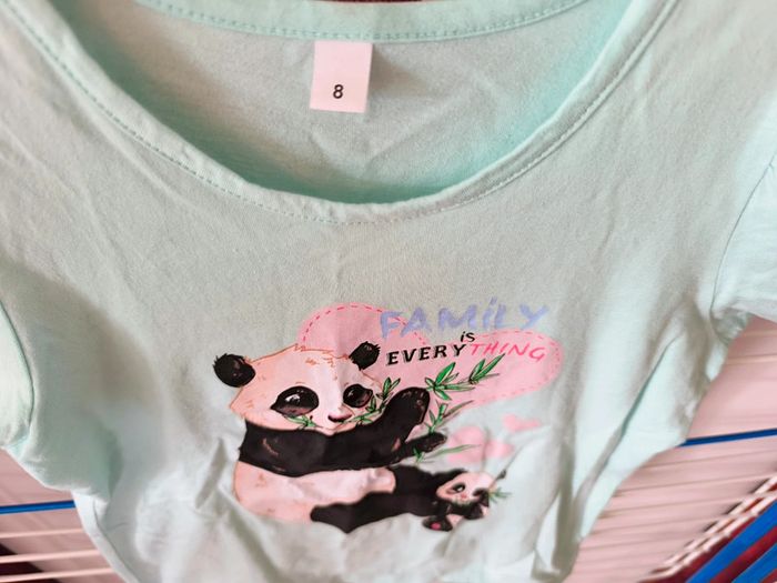 T-shirt fille 8 ans - photo numéro 2