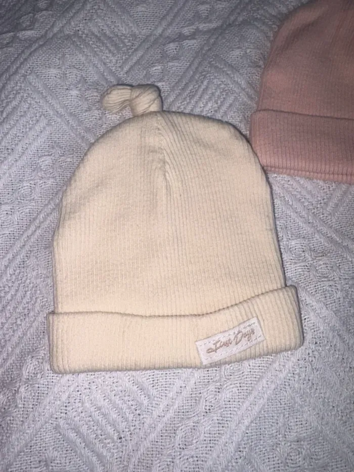 Lot bonnet naissance - photo numéro 2