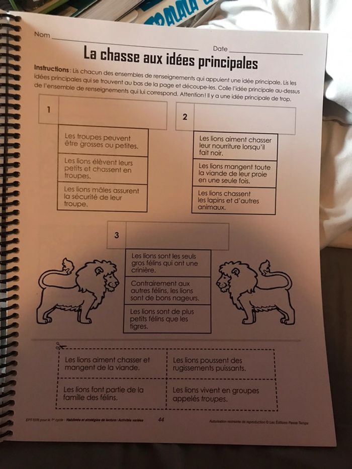 Habiletés et stratégies de lecture : activités variés cycle 1 - photo numéro 2