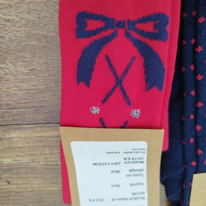 2 paires de collants pour Noël - photo numéro 3