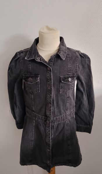 Robe jean noir Kiabi 8 ans