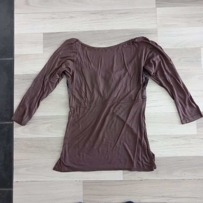 Chemisier femme marron taille M - photo numéro 6
