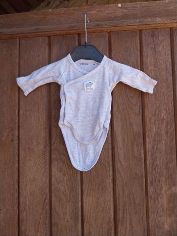 Bodie bébé garçon 1 mois Gémo